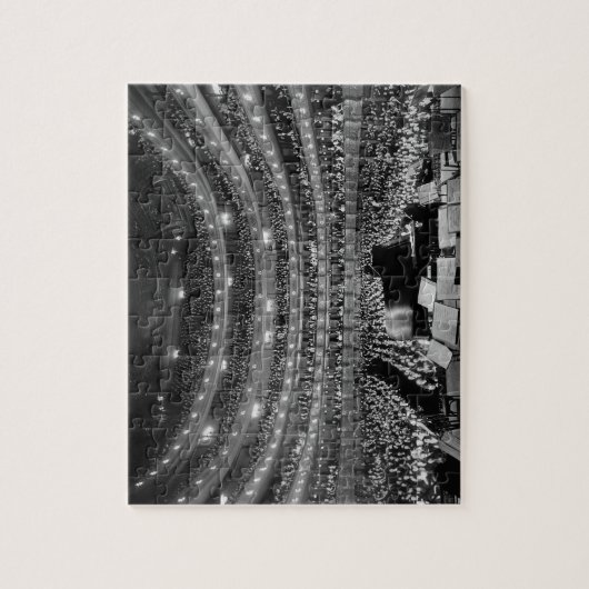 Het voormalige opera Metropolitan House 39th St. 1 Legpuzzel (Verticaal)