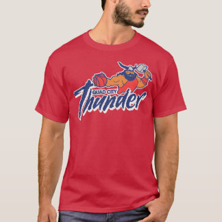 Het voormalige Quad City Thunder Basketbalteam T-shirt