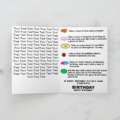 Het Voorschrift van de Kaart van de verjaardag (Binnen)