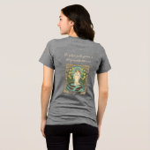 Het voorspellen van de fortuin van geliefden Dwynw Tri-Blend Shirt (Achterkant volledig)