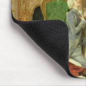Het voorstel (olie op het paneel) muismat (Hoek)