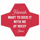 Het voorstel van het Homecomecoming maakt het met  Voetbal (Enkel)