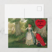 Het voorstel van Sir James Dromgole Linton Briefkaart (Voorkant / Achterkant)