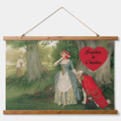 Het voorstel van Sir James Dromgole Linton Hangend Wandkleed (Voorkant)