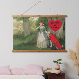 Het voorstel van Sir James Dromgole Linton Hangend Wandkleed