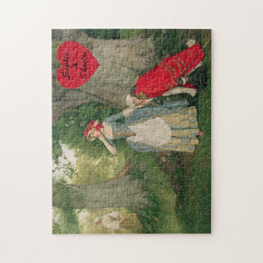 Het voorstel van Sir James Dromgole Linton Legpuzzel (Verticaal)