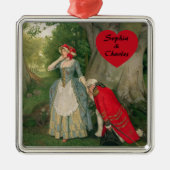 Het voorstel van Sir James Dromgole Linton Metalen Ornament (Voorkant)