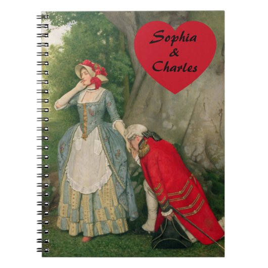 Het voorstel van Sir James Dromgole Linton Notitieboek (Voorkant)