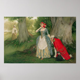 Het voorstel van Sir James Dromgole Linton Poster