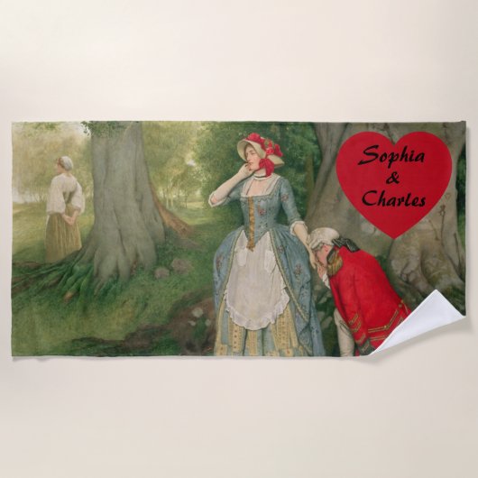 Het voorstel van Sir James Dromgole Linton Strandlaken (Voorkant)