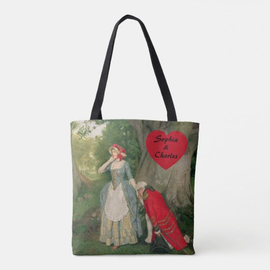 Het voorstel van Sir James Dromgole Linton Tote Bag (Achterkant)