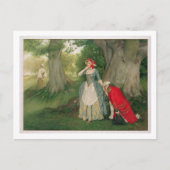 Het voorstel (w/c op papier) briefkaart (Voorkant)