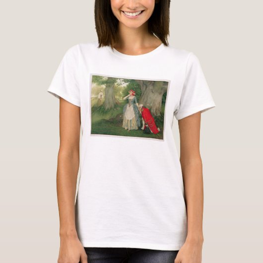 Het voorstel (w/c op papier) t-shirt (Voorkant)