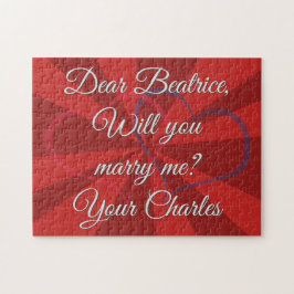 Het voorstel zal u me uitdagen legpuzzel