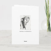 Het voortdurende geklets in mijn hoofd van Mike He Kaart (Achterkant)