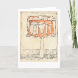 Het voortdurende kletsen in mijn hoofd kaart