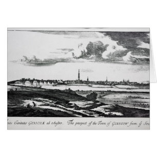 Het vooruitzicht van de stad Glasgow