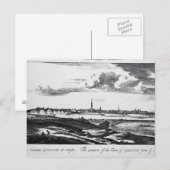 Het vooruitzicht van de stad Glasgow Briefkaart (Voorkant / Achterkant)