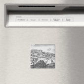 Het vooruitzicht van het sterling Castle Magneet (Insitu (Vaatwasser))