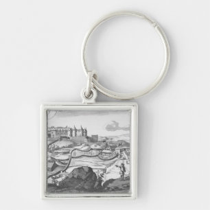 Het vooruitzicht van het sterling Castle Sleutelhanger