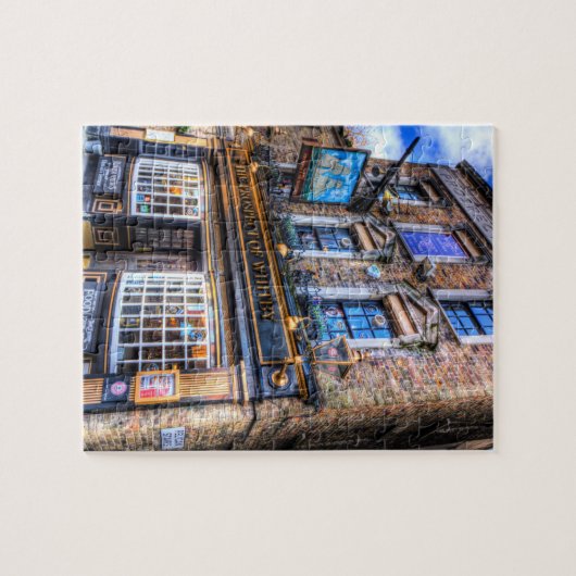 Het vooruitzicht van Whitby Pub London Legpuzzel (Horizontaal)