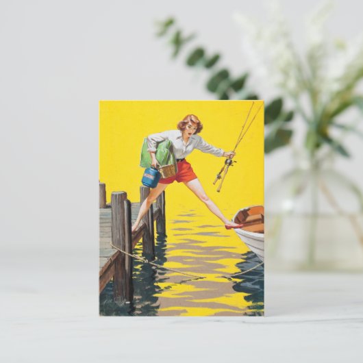 Het voorzitterschap, 1955 briefkaart (Staand voorkant)