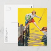 Het voorzitterschap, 1955 briefkaart (Voorkant / Achterkant)