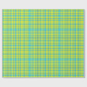 Het vormen Heldere Ruitencoördinerende PLAID 7- Cadeaupapier (Vlak)