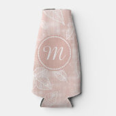 Het vormen Leidt Overzicht Roos Gold Monogram ID28 Flesjeskoeler (Voorkant)