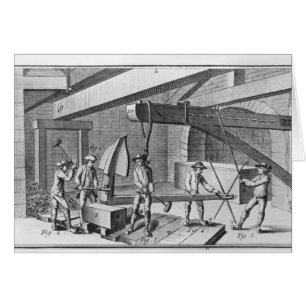 Het vormen van een anker, van 'Encyclopedie' door 