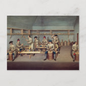 Het vormen van poederpellets briefkaart (Voorkant)