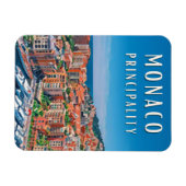 Het Vorstendom Monaco Magneet (Horizontaal)