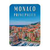 Het Vorstendom Monaco Magneet (Verticaal)