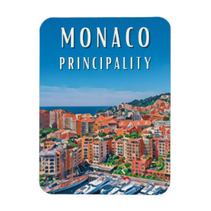 Het Vorstendom Monaco Magneet