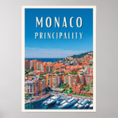Het Vorstendom Monaco Poster (Voorkant)