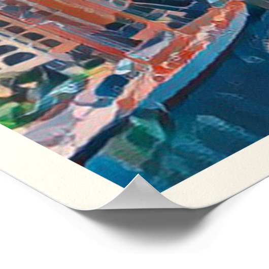 Het Vorstendom Monaco Poster (Hoek)