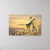 het vragen van met engel omwikkeld canvas (Voorkant)