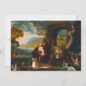 Het Vreedzame Koninkrijk en Penn's Verdrag door Hi Bedankkaart (Voorkant)