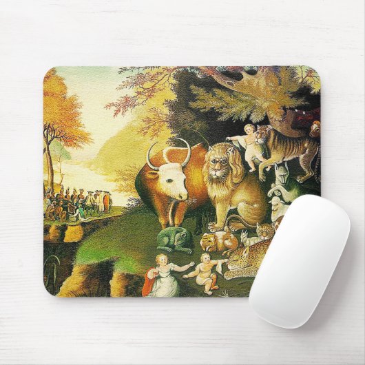 HET VREEDZAME KONINKRIJK MOUSEPAD MUISMAT (Met muis)