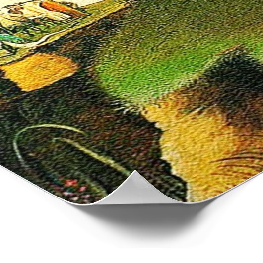 HET VREEMBARE KONINKRIJK DOOR E. Hicks Poster (Hoek)