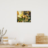 HET VREEMBARE KONINKRIJK DOOR E. Hicks Poster (Keuken)