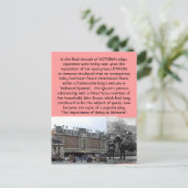 Het vreemde Hoesje van het Balmorele Sporran Scand Briefkaart (Staand voorkant)