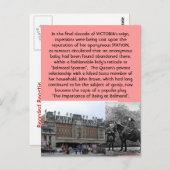 Het vreemde Hoesje van het Balmorele Sporran Scand Briefkaart (Voorkant / Achterkant)