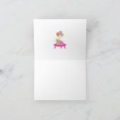 Het vreemde Meisje dankt u nota neemt van Kaart (Binnen)