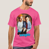 Het vreemde paar klassieke tv-sitcom ontwerp t-shirt (Voorkant)