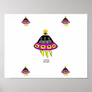 Het vreemde Poster van de Abductie