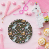 Het vriendelijke bos papieren bordje (Feest)