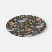 Het vriendelijke bos papieren bordje (Gekanteld)