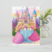 Het vriendelijke land van de Roze Prinses Kaart (Staand voorkant)