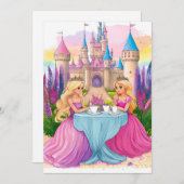 Het vriendelijke land van de Roze Prinses Kaart (Voorkant / Achterkant)